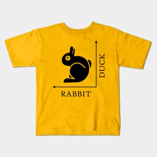 Duck Rabbit Illusion Kids T-Shirt